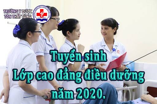 Tuyển sinh lớp cao đẳng điều dưỡng năm 2022.