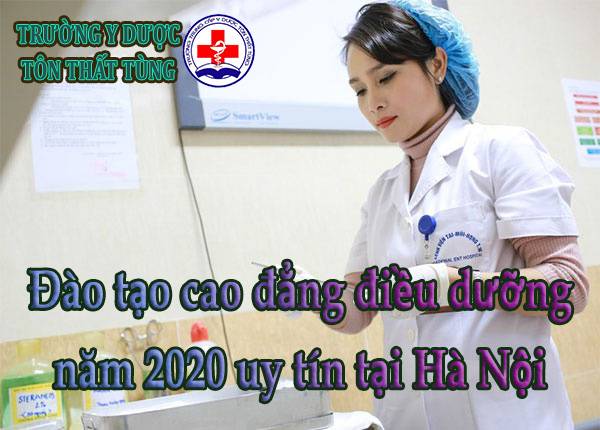Đào tạo cao đẳng điều dưỡng năm 2022 uy tín tại Hà Nội.