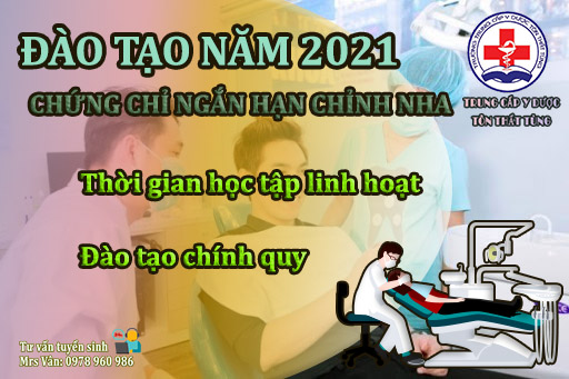 Tuyển sinh chứng chỉ ngắn hạn chỉnh nha năm 2021 uy tín tại Hà Nội.
