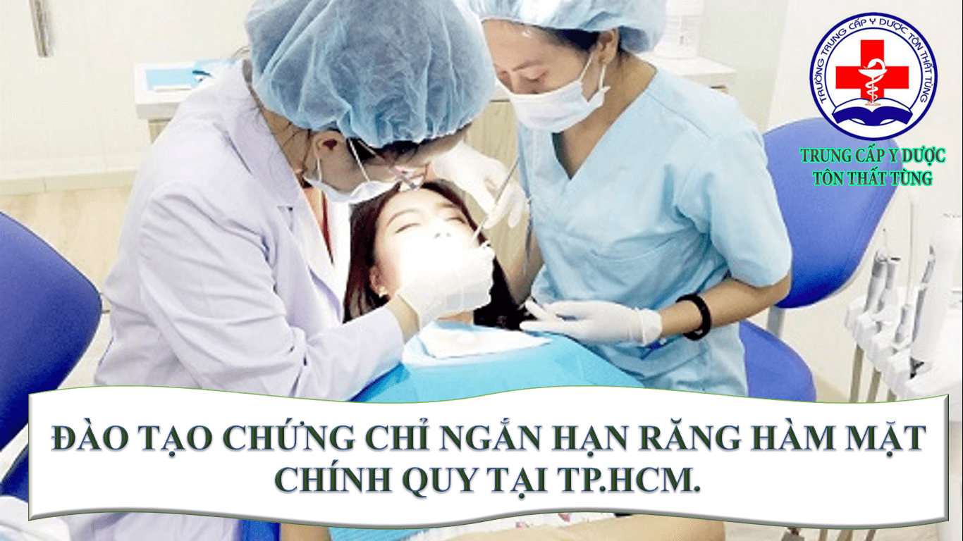 Đào tạo kỹ thuật viên răng hàm mặt chính quy tại tp.HCM.