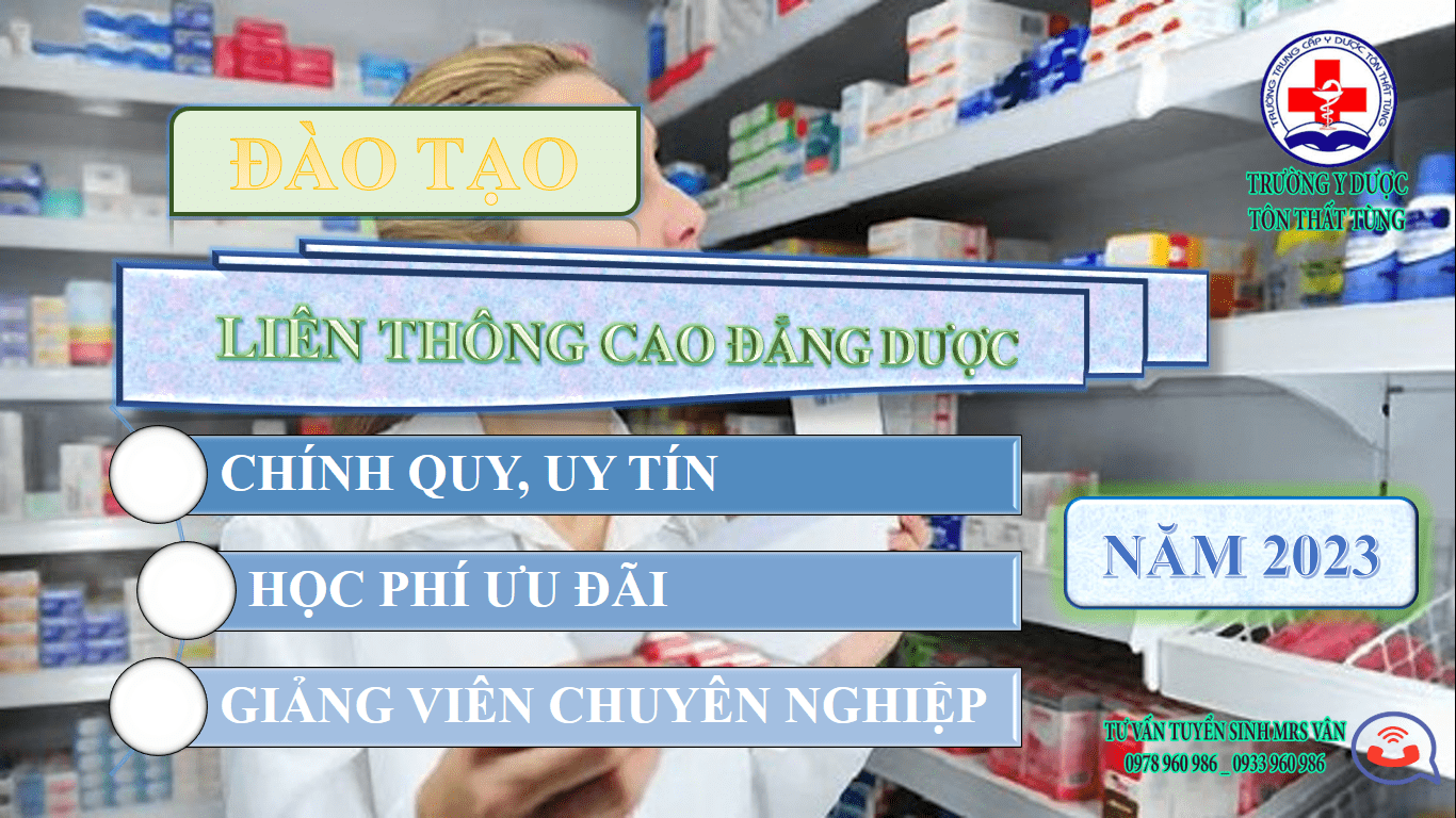 Khóa học liên thông cao đẳng dược năm 2023 tại Hà Nội